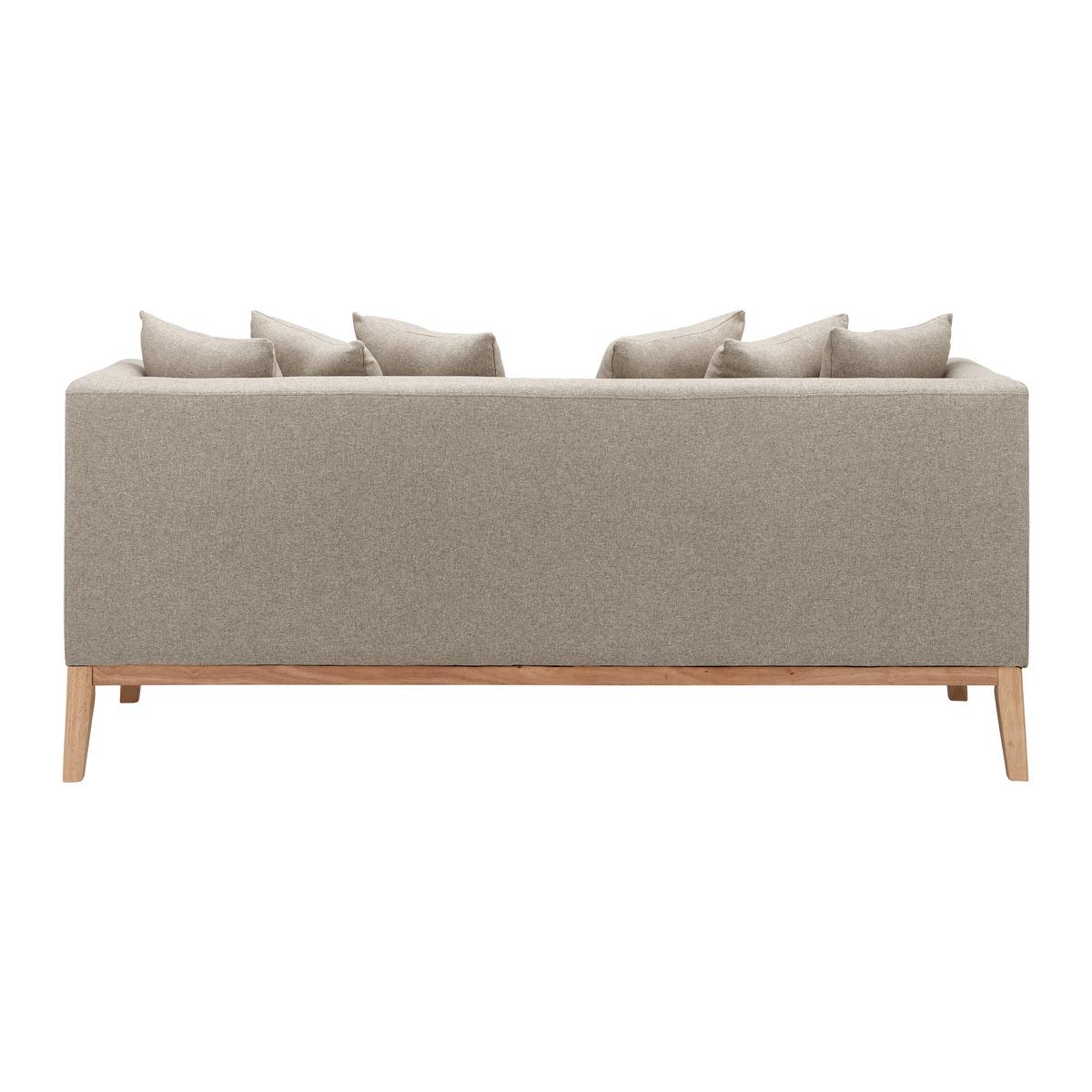 Mega Sofa Mina - prirodne boje/bež, Moderno, drvo/tekstil (190/78/81cm) - Bessagi Home