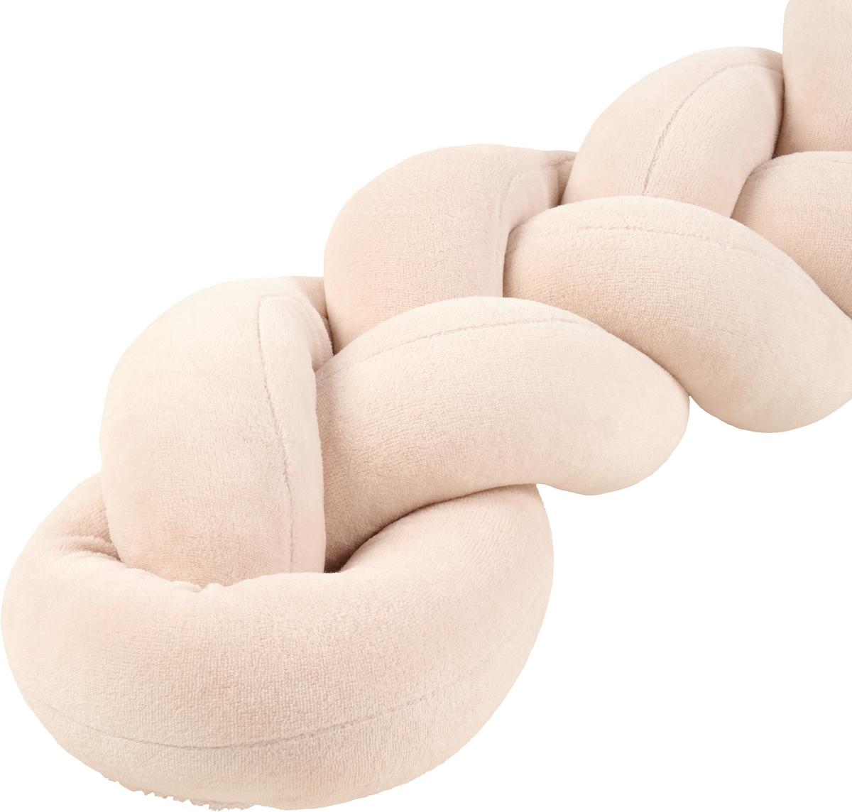 OCHRANIACZ DO ŁÓŻECZKA TRENDY - beżowy, Basics, tkanina (200cm) - Patinio