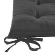 Sitzkissen Lola Schwarz ca. 40x40x2cm - Schwarz, Textil (40/40/2cm) - Based Sitzkissen Lola Schwarz ca. 40x40x2cm - Schwarz, Textil (40/40/2cm) - Based