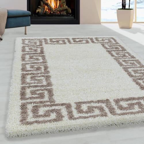 Hochflorteppich Hera Beige ca. 240x340cm - Beige, Design, Textil (240/340cm)