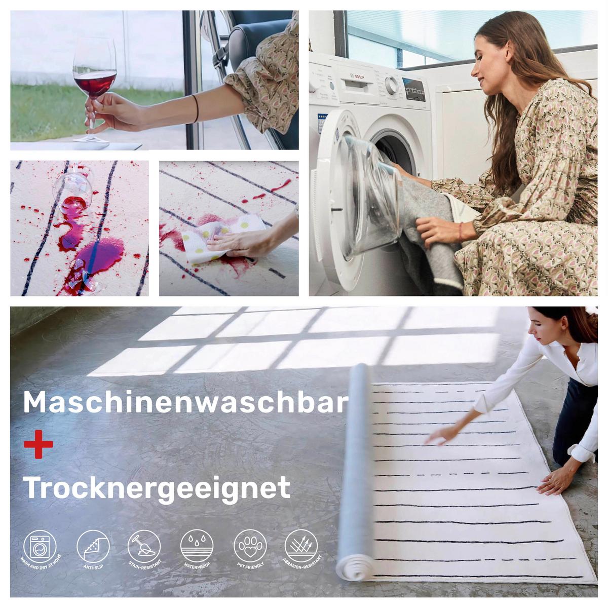 DYWAN VINTAGE JANE LIVING-CLASSIC8190 - jasnoróżowy/masa perłowa, Design, tkanina (80/150cm) - Lindorug