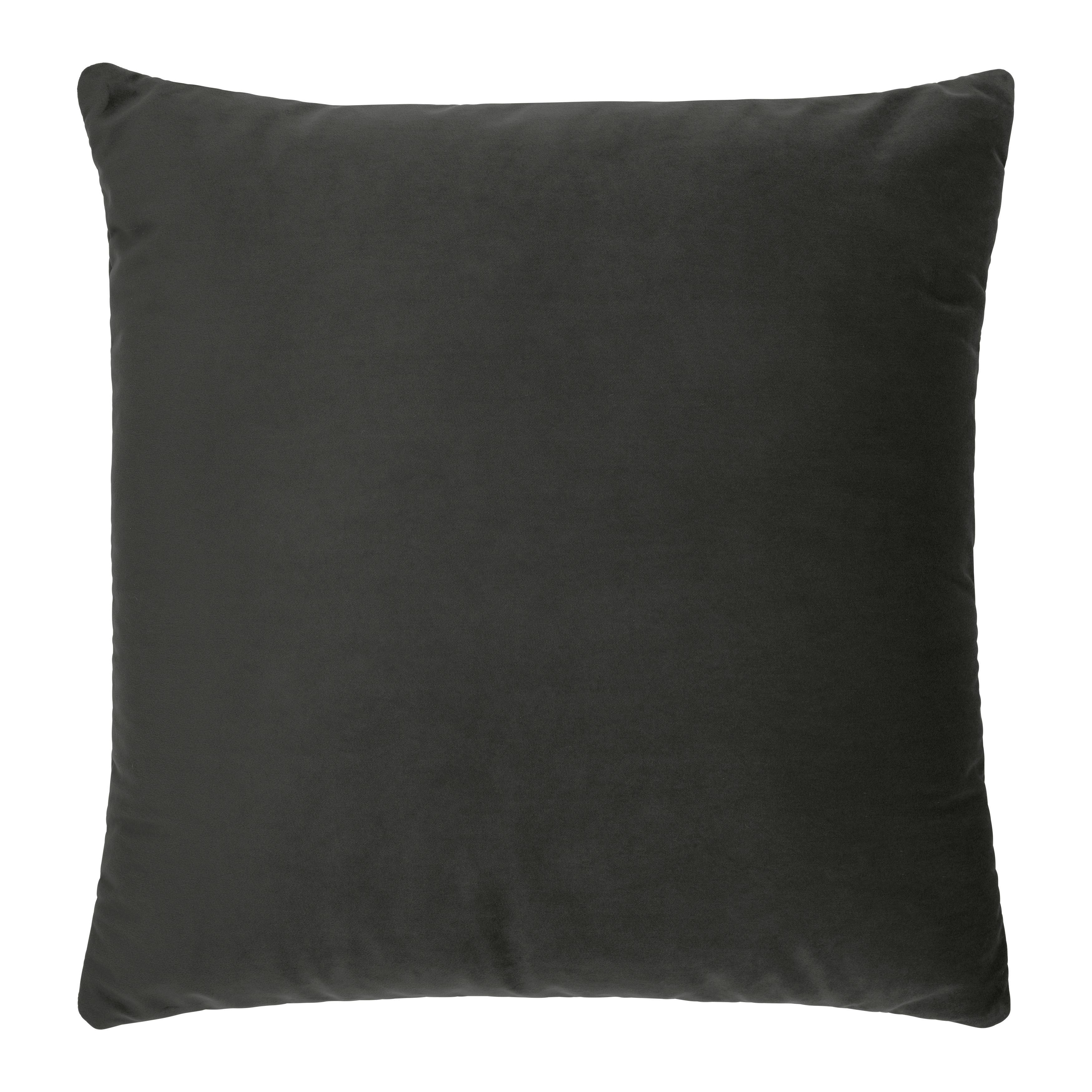 Sofakissen Trendy Grau ca. 55x55cm - gris, Modern (55/55cm) - Premium Living