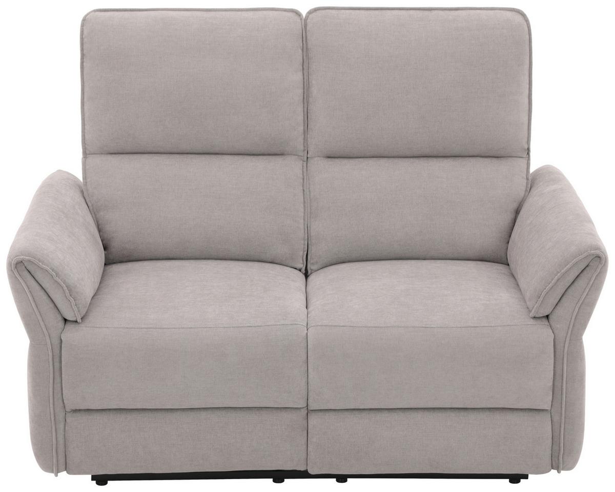 SOFA DWUOSOBOWA REDON - czarny/szary, Basics, tworzywo sztuczne/metal (143/103/92cm) - Based