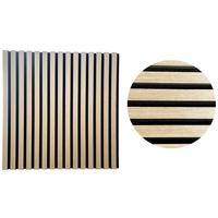 Akusztikus Fali Panel 4db/csomag Mini Echo - tölgyfa színű, Modern, műanyag/faalapú anyag (1,44qm)