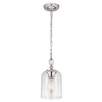 Viseća Svjetiljka Boja Nikla - boje nikla, Natur, staklo/metal (16.5/48.3cm) - Elstead Lighting