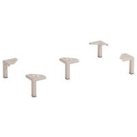 ZESTAW NÓG STILO - kaszmir, Design, metal (10,5/13/10,5cm) - Xora