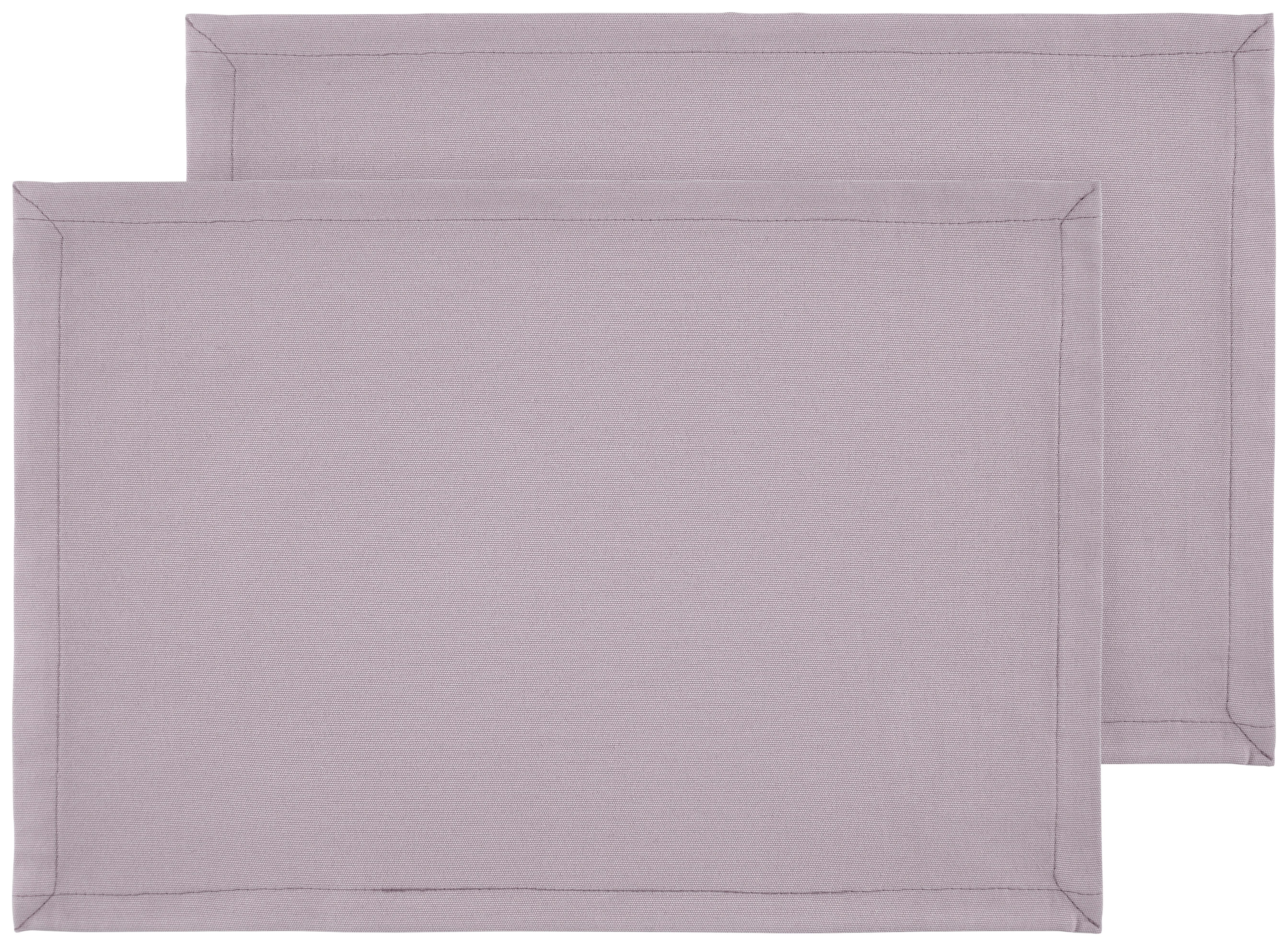 Tischset Steffi in Flieder ca. 33x45cm, 2er-Set - Flieder, Textil (33/45cm) - Mary's