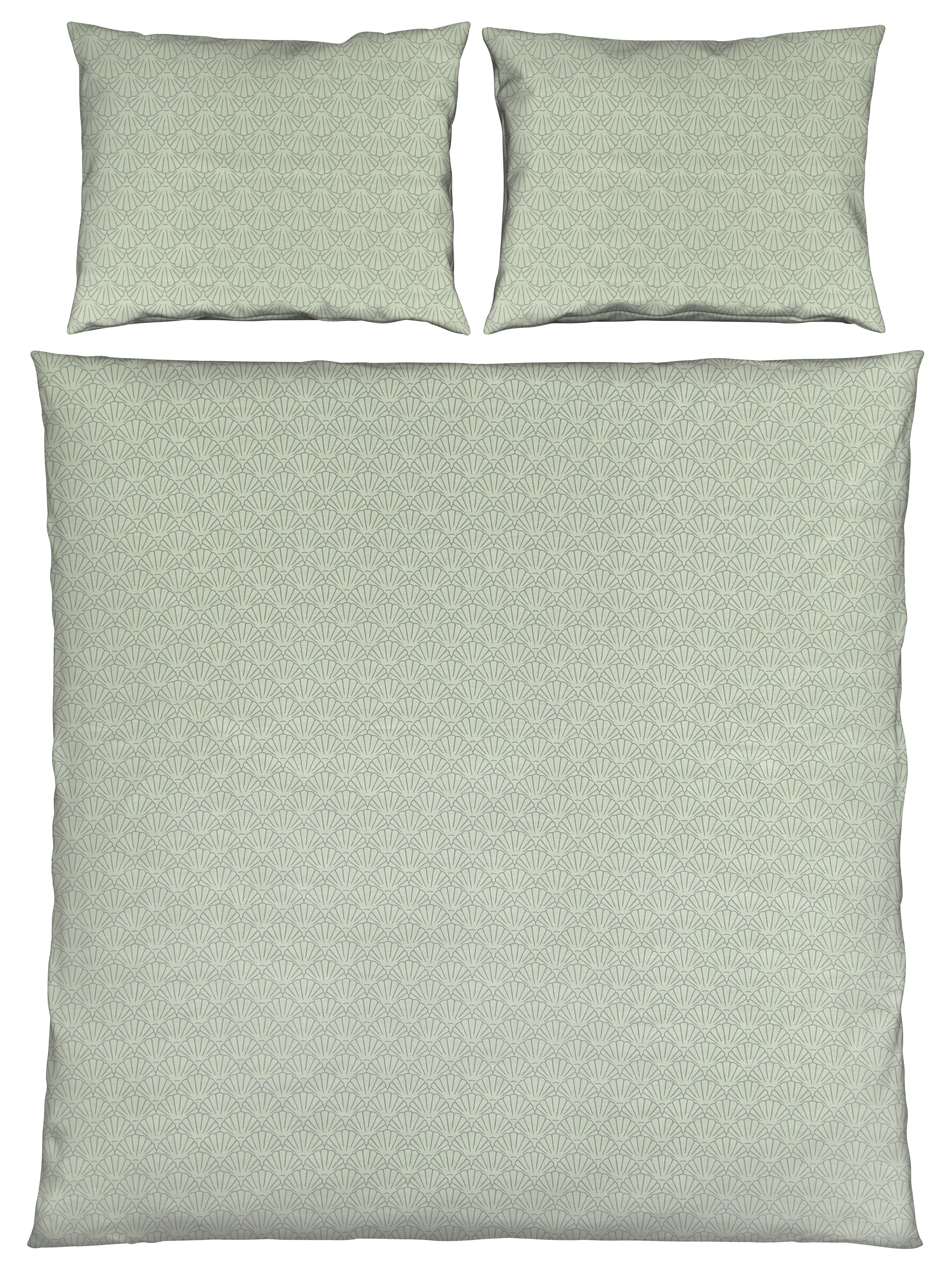 Bettwäsche Shell XXL Grau ca. 200x220cm - Grau, Textil (200/220cm) - Mömax