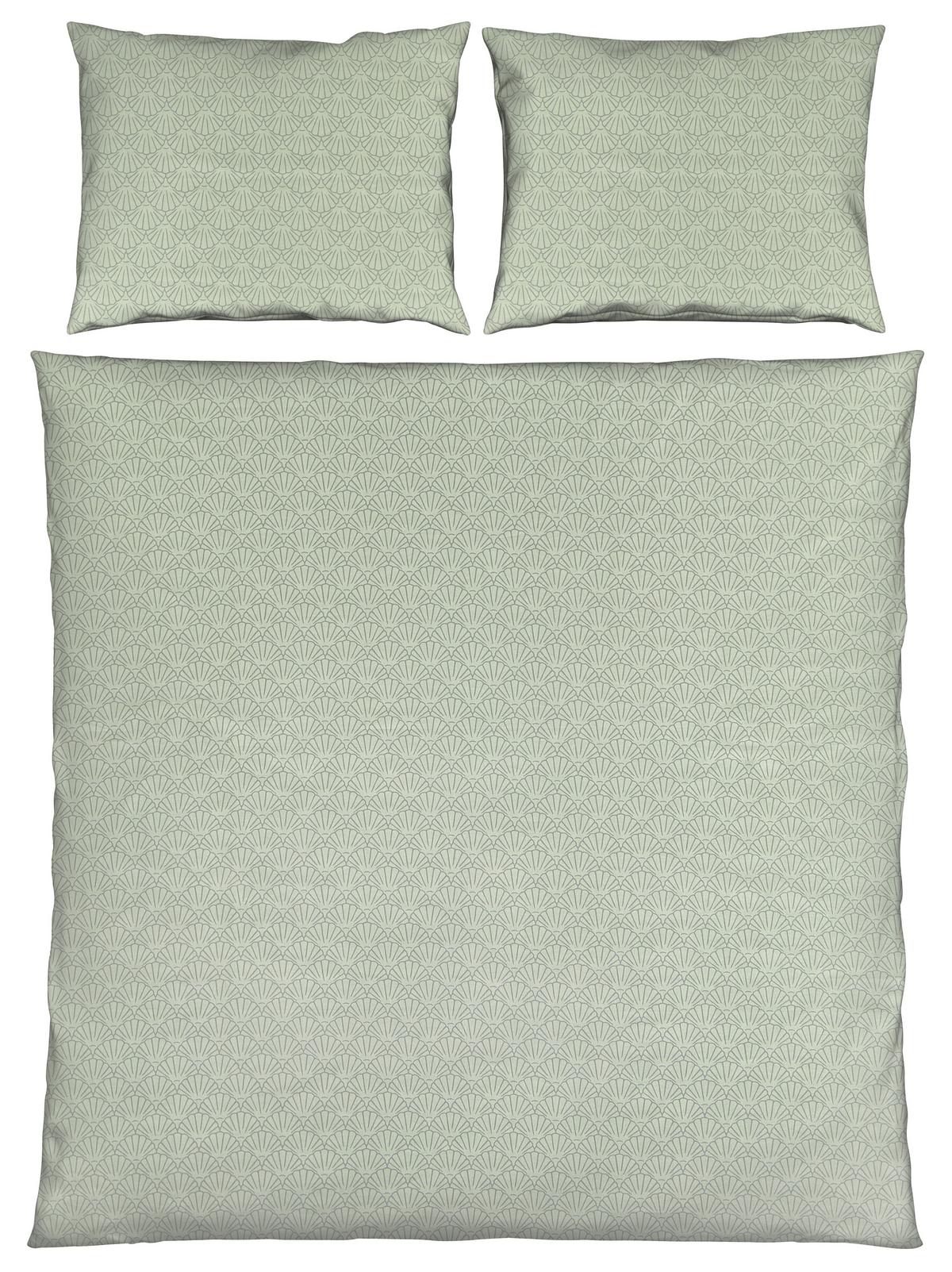 Bettwäsche Shell XXL Grau ca. 200x220cm - Grau, Textil (200/220cm) - Mömax