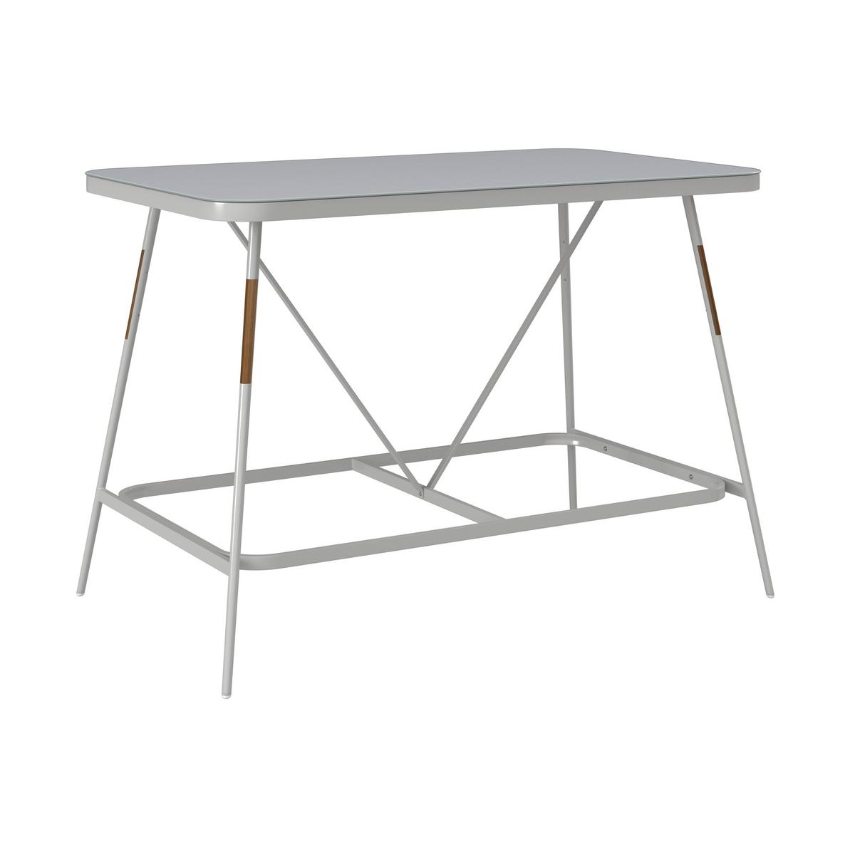 Set grădină Allonso - gri deschis/culoare natur, Modern, plastic/sticlă - Bessagi Garden