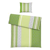 BETTWÄSCHESET SARA - Grün, Textil (160/210cm) - Modern Living