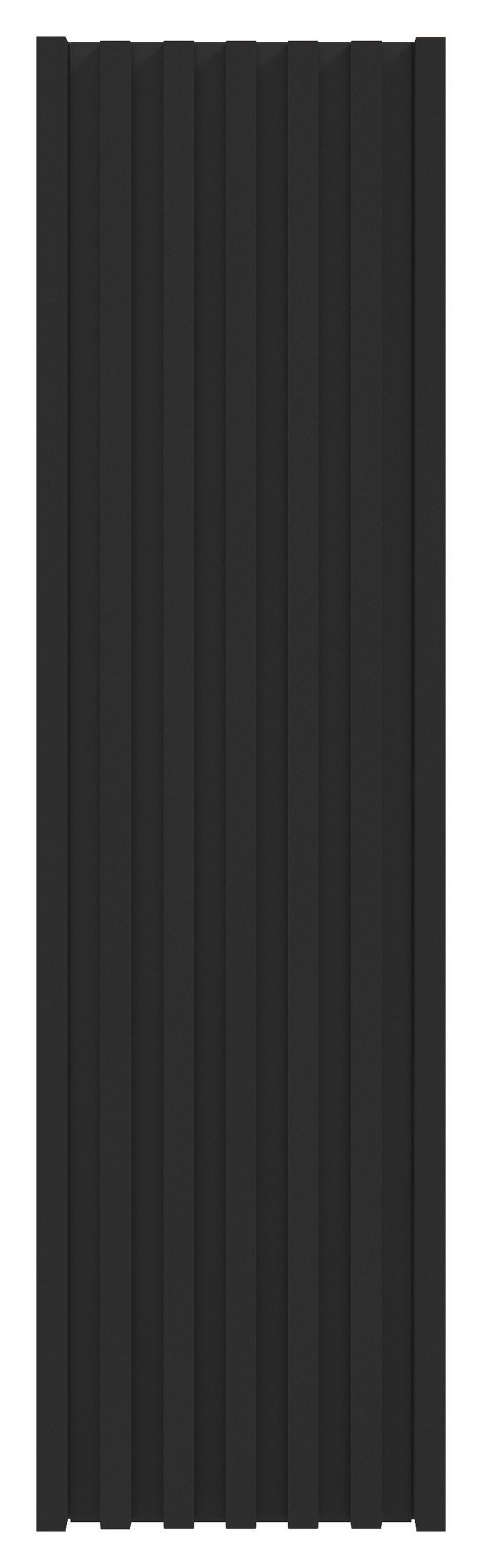 Dulap mediu Nero - negru, Modern, material pe bază de lemn (35/125/36cm) - Welnova
