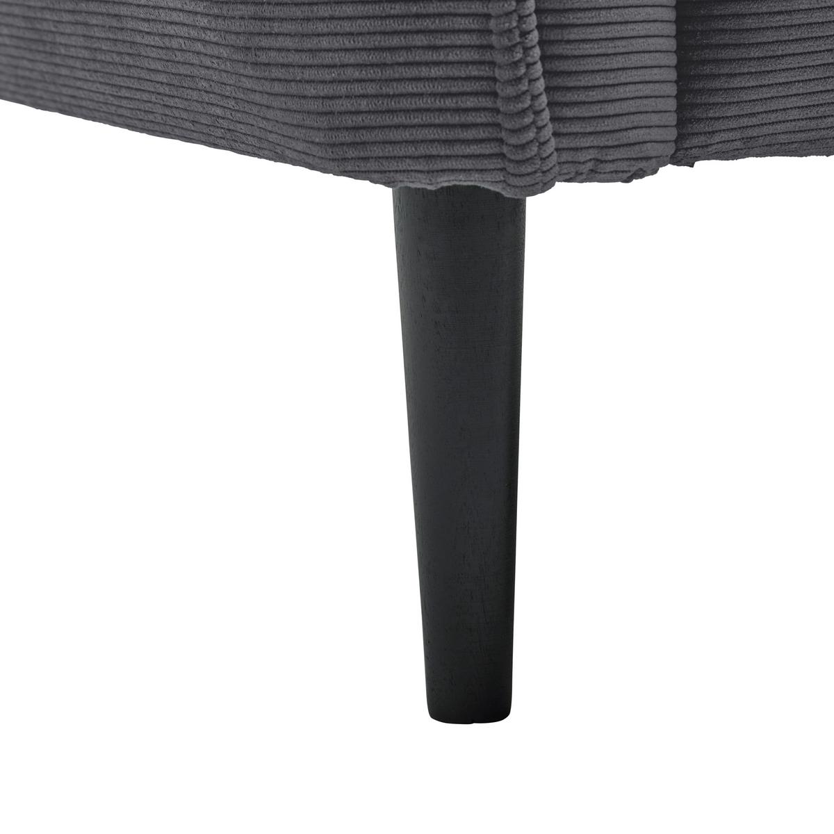 2-Sitzer-Sofa Custom Dunkelgrün - Dunkelgrün/Dunkelgrau, MODERN, Holz/Textil (150/85/92cm) - Mömax