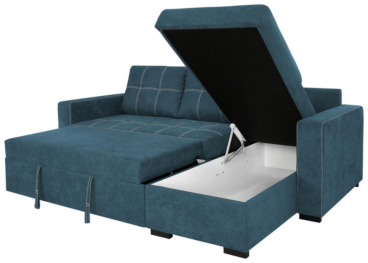 Canapea modulară TURIN - verde salvie, Design, plastic/lemn (239/87/160cm) - Modern Living