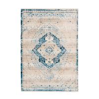 WEBTEPPICH BAROQUE 525 CREME/BLAU 200X290 - Blau/Creme, Basics, Textil (200/290cm) - Kayoom