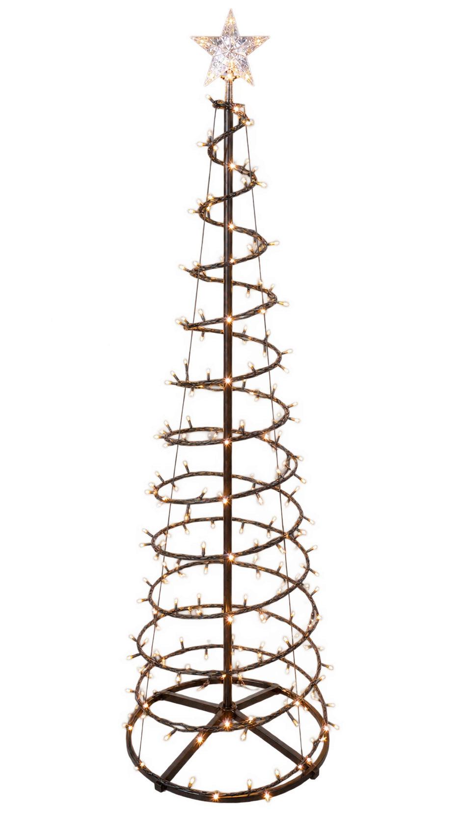 Dekobaum AGL002060 Schwarz - Schwarz, MODERN, Metall (70/70/210cm)