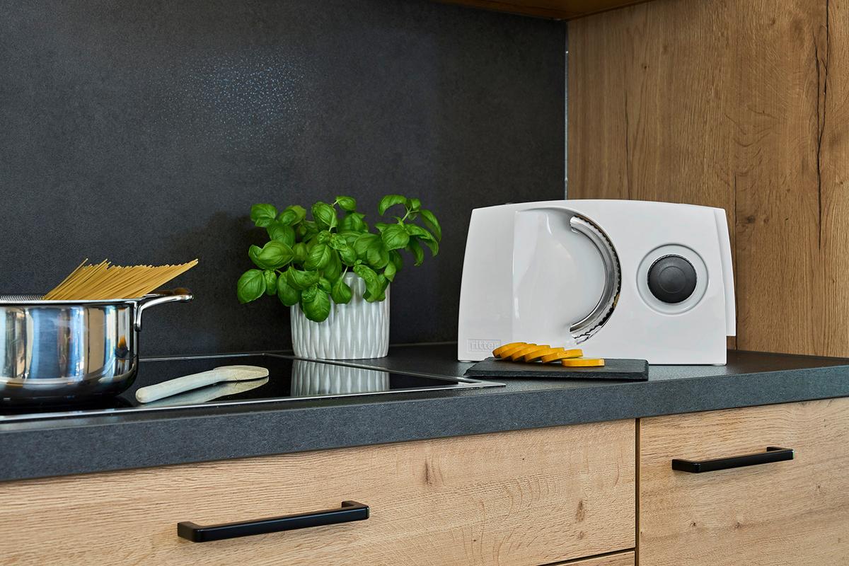 KRAJALNICA UNIWERSALNA 501.000 - biały wysoki połysk, Basics, tworzywo sztuczne/metal (34,8 cm/24/21,5 cmcm)