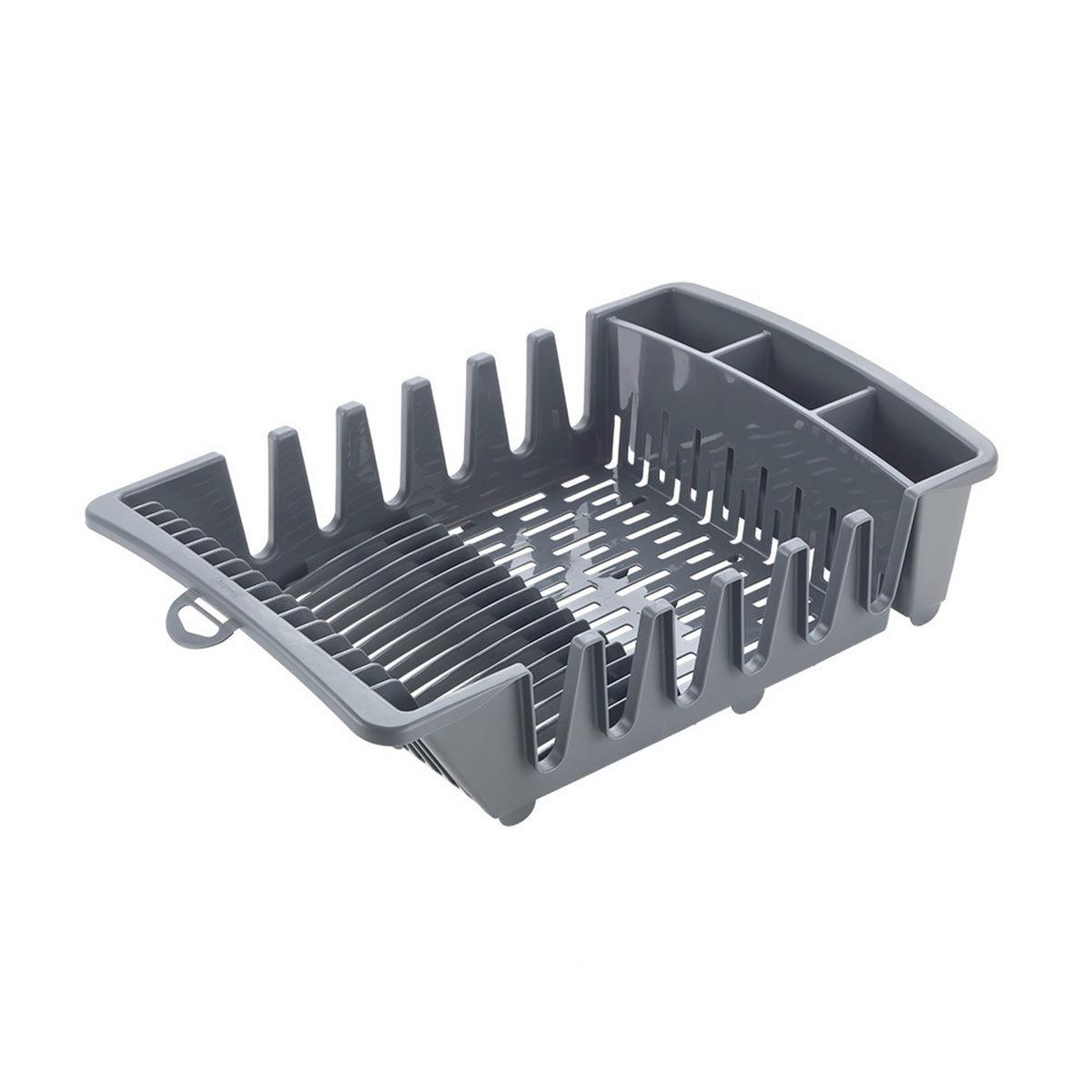 Edényszárító Állvány Smartex - szürke, Basics, műanyag (29/12/45cm) - Metaltex