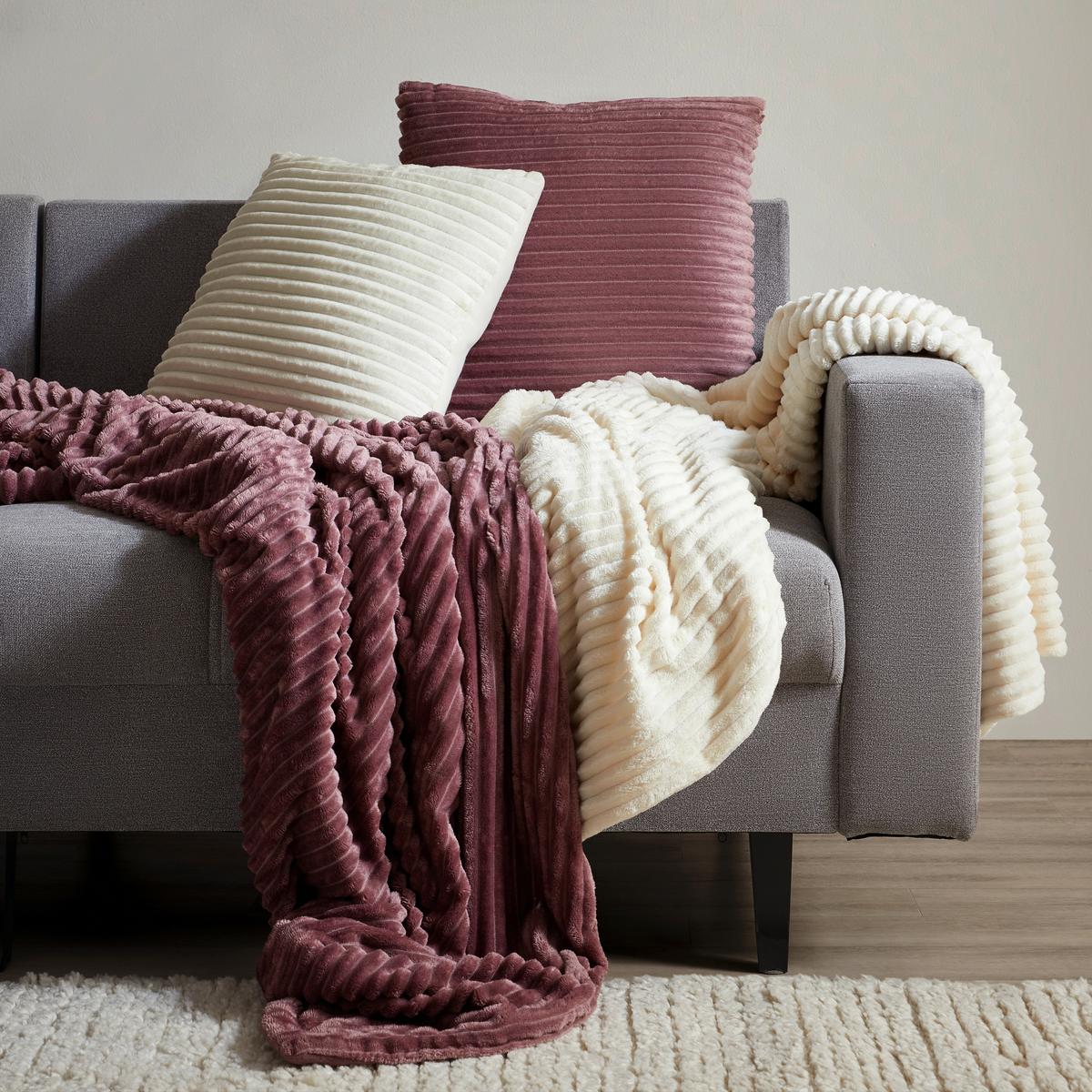 Okrasna Blazina Conni - sivorjava, Moderno, tekstil (45/45cm) - Modern Living
