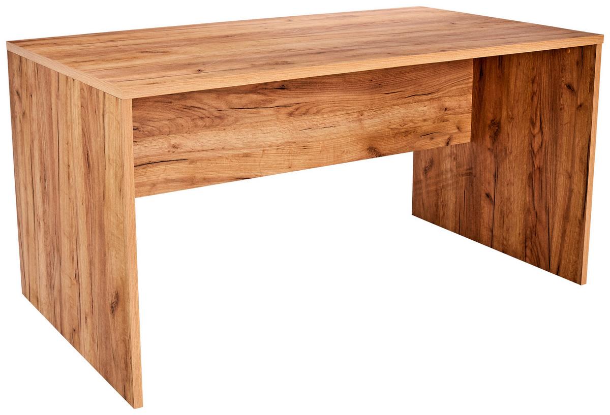 Íróasztal Profi - tölgyfa színű, Modern, faalapú anyag (160/76/80cm) - Ondega