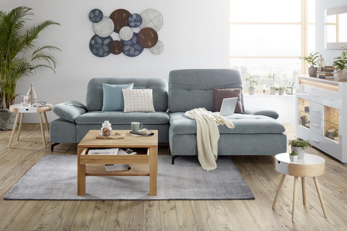 Klubska Mizica V Barvi Hrasta Costa Rica - barve hrasta, Konvencionalno, les (75/75/47cm) - Modern Living