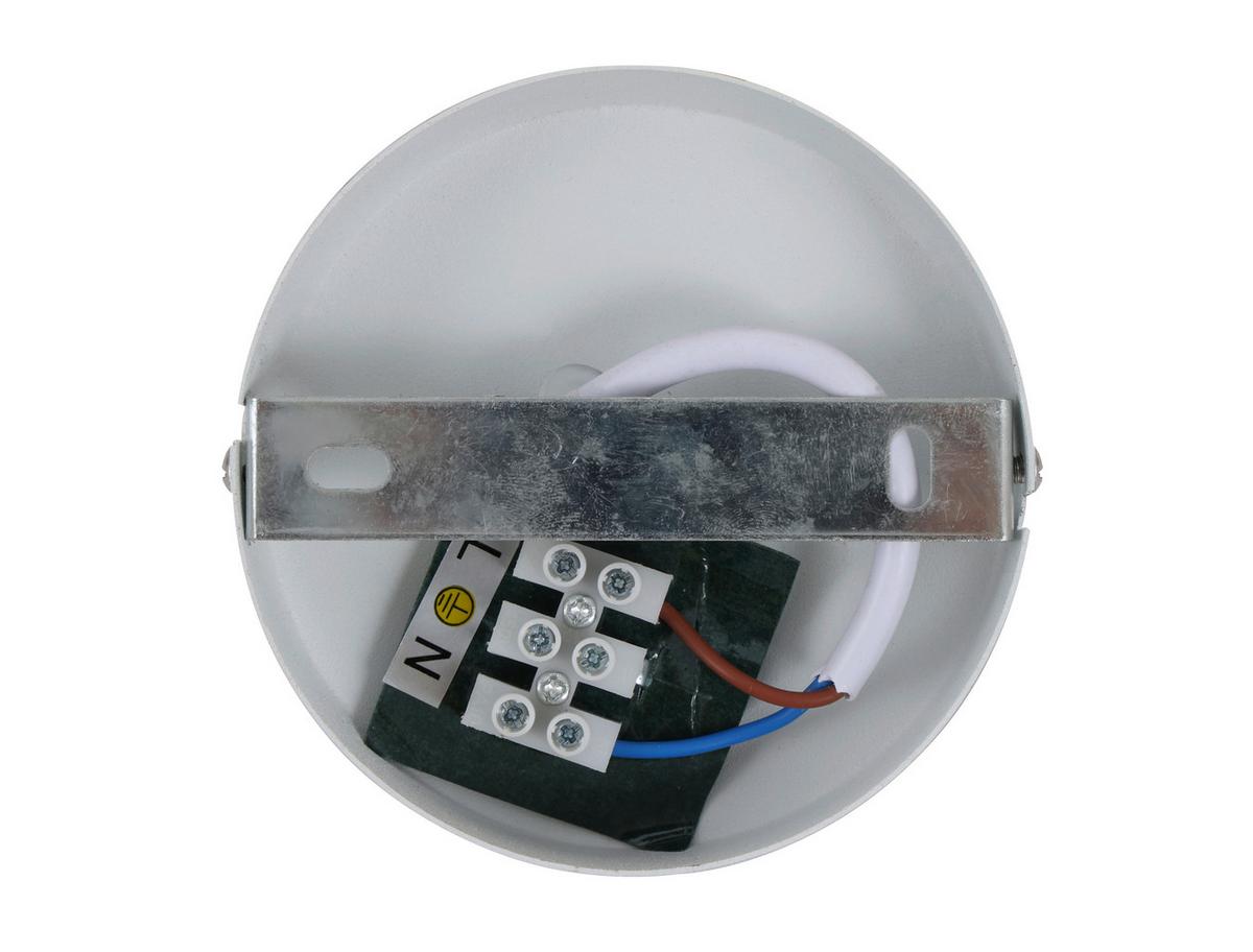 Hängeleuchte Fedi Weiß max. 3 Watt - Weiß, MODERN, Textil/Metall (55/120cm)