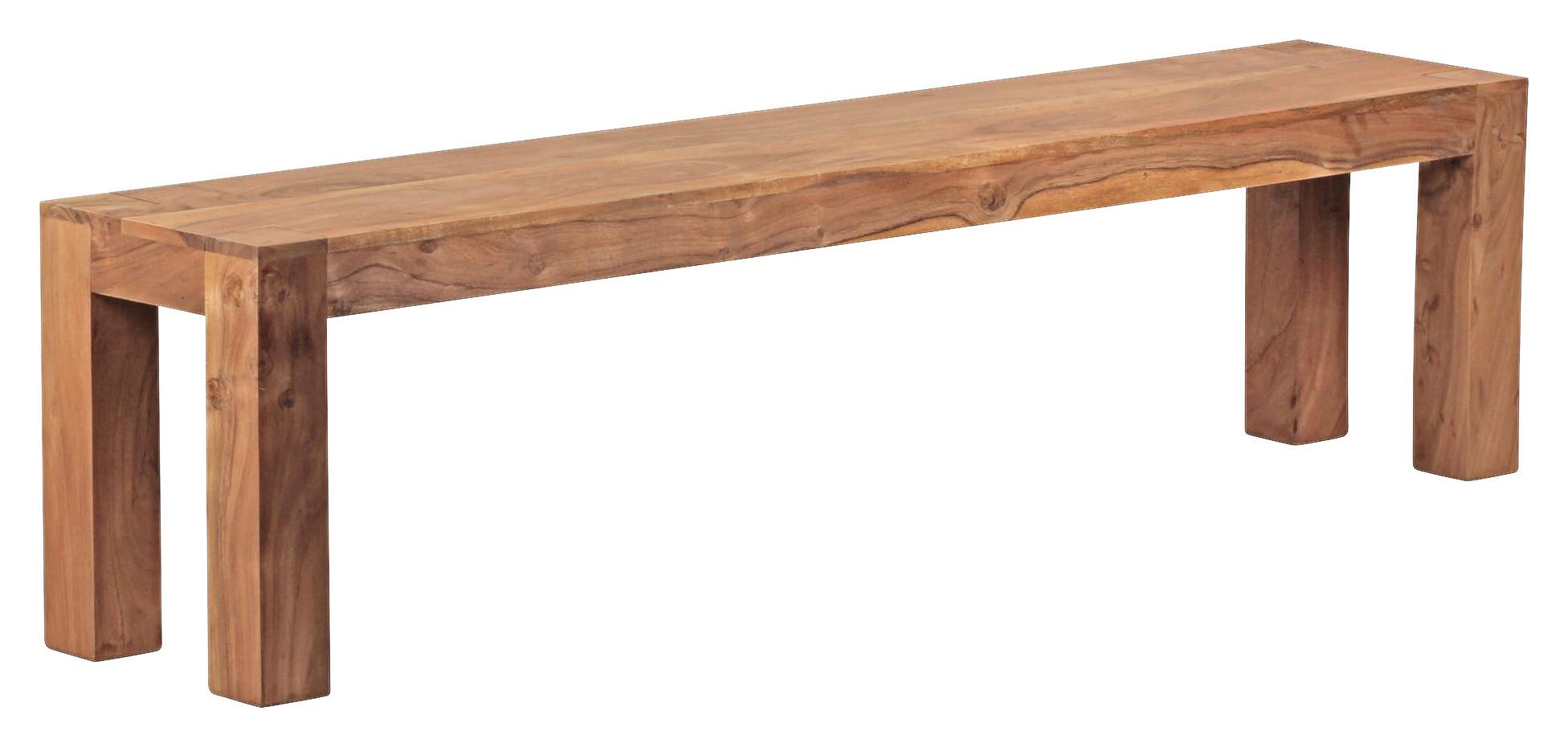 Klop Mumbai - barve akacije, Moderno, les (180/45/35cm) - MID.YOU
