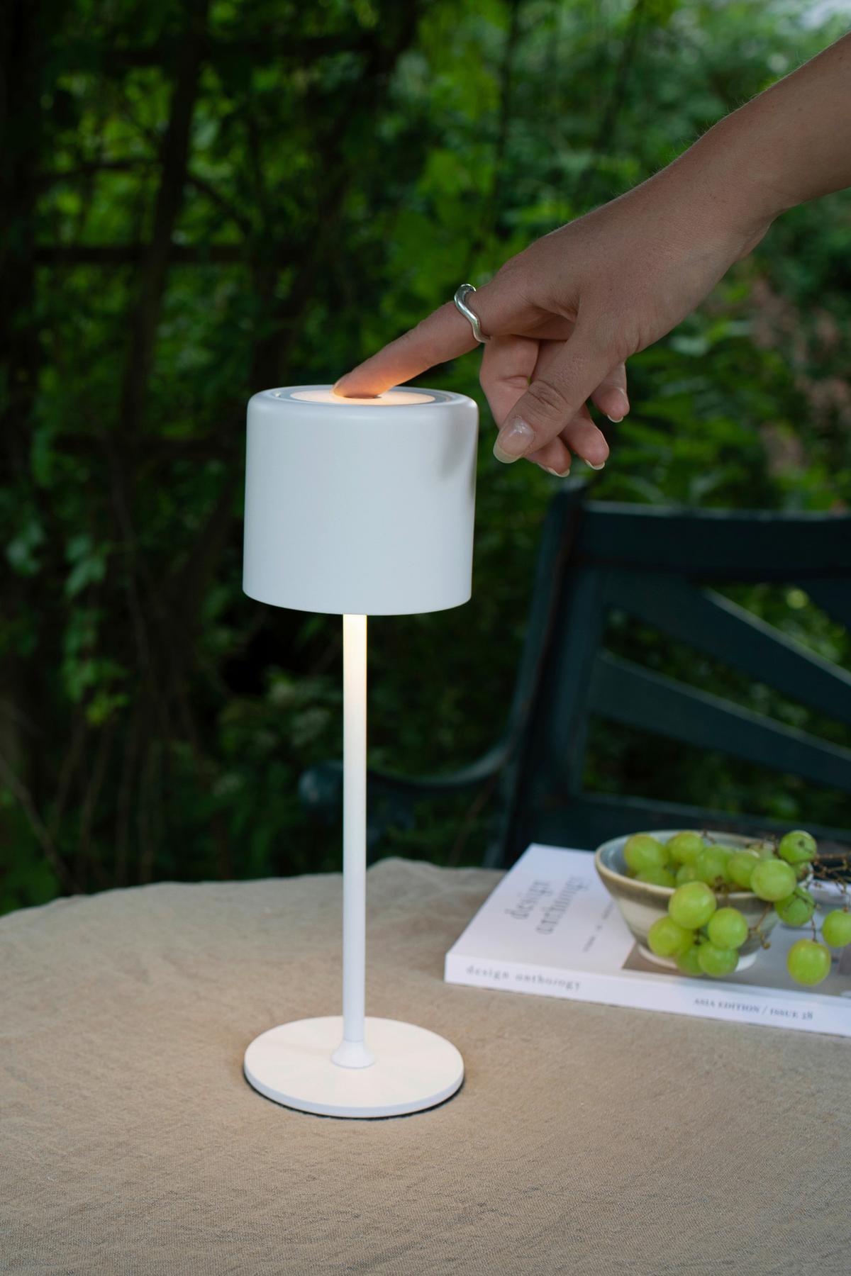 LED-Tischleuchte Filo max. 2 Watt dimmbar - Weiß, Basics (9,6/9,9/30cm) - Markslöjd