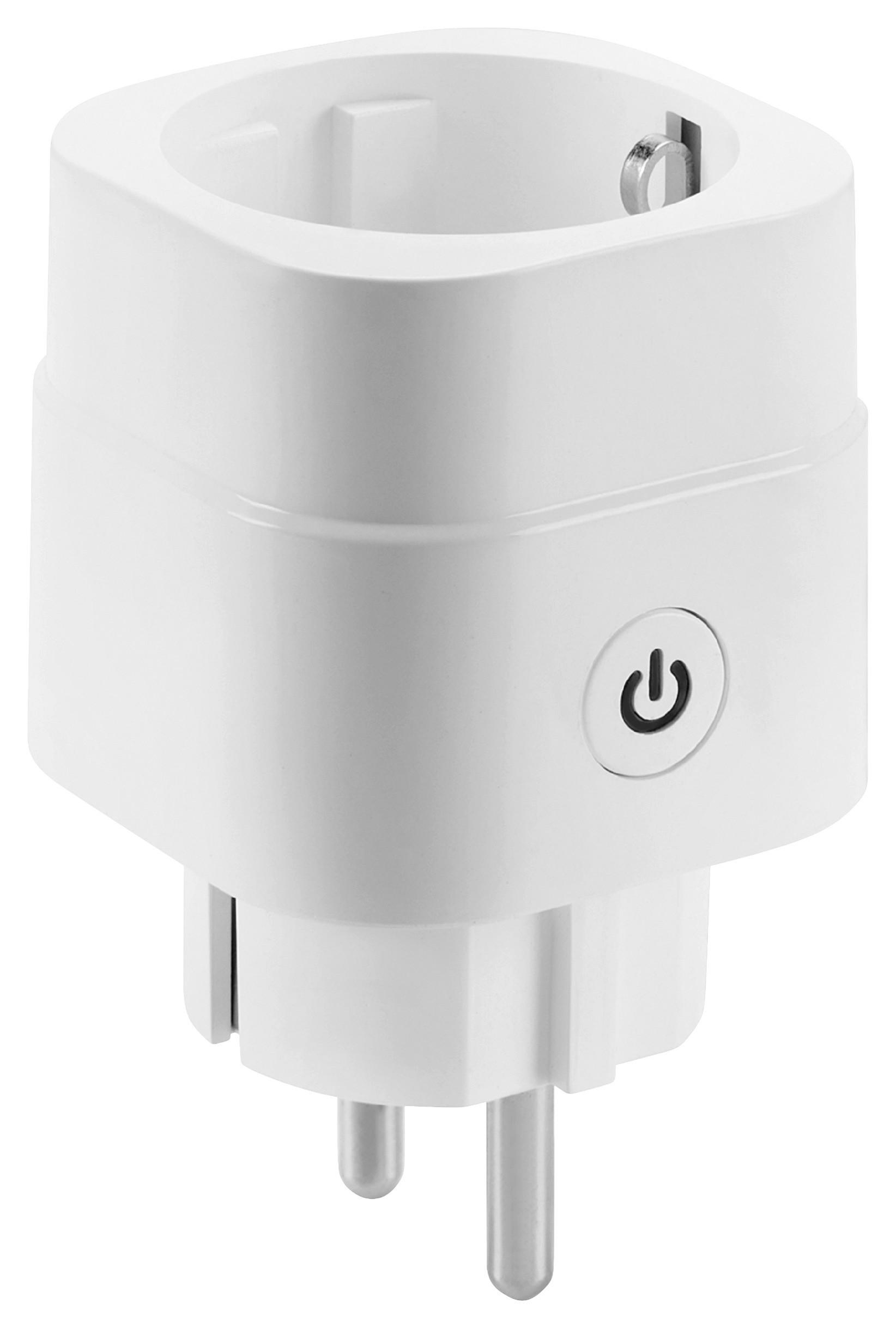 Steuerelement Smart Plug Indoor Weiß - Weiß, Basics, Kunststoff (5/5/8,5cm) - Markslöjd