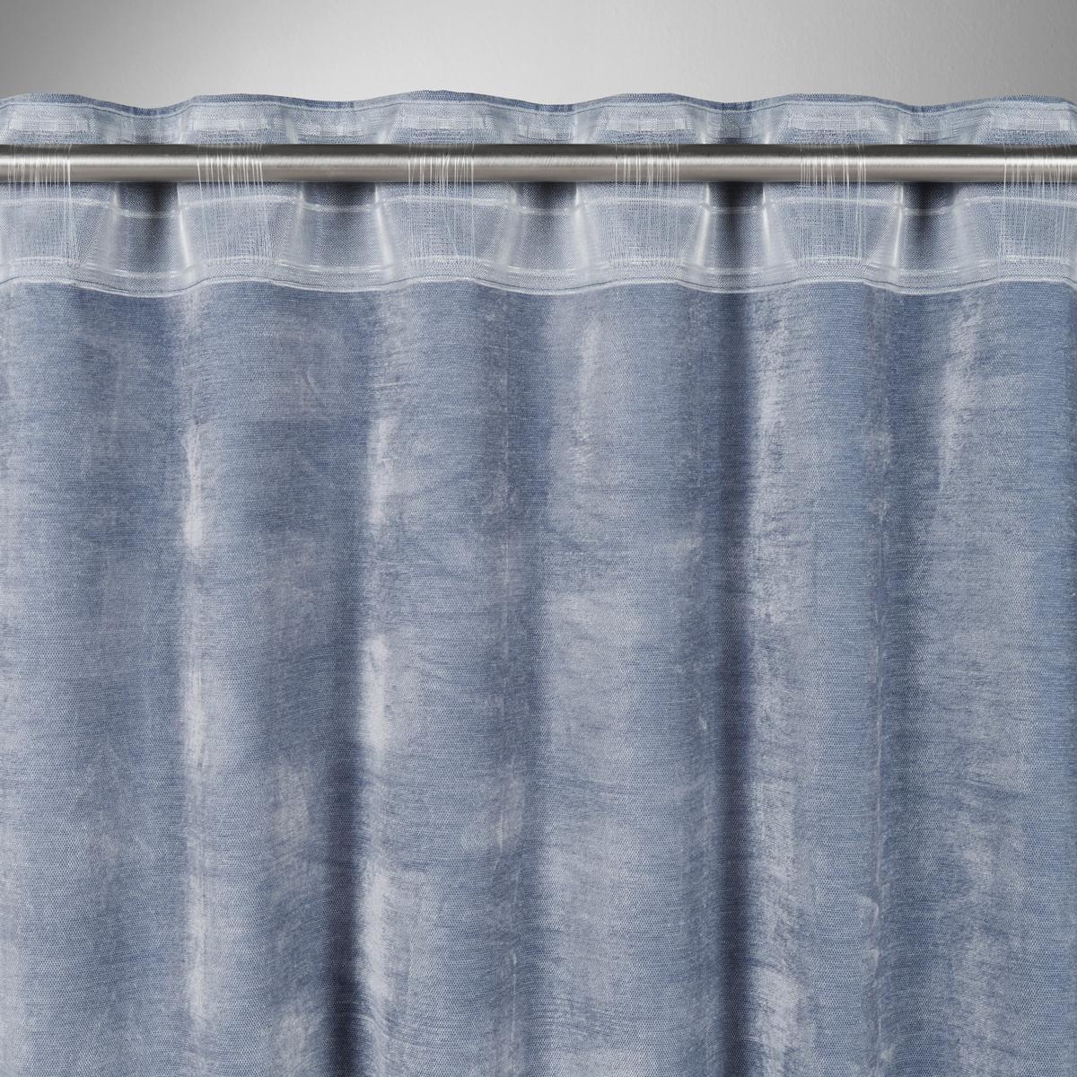 Fertigvorhang Casper Blau ca. 140x245cm - Blau, KONVENTIONELL, Textil (140/245cm) - Mömax
