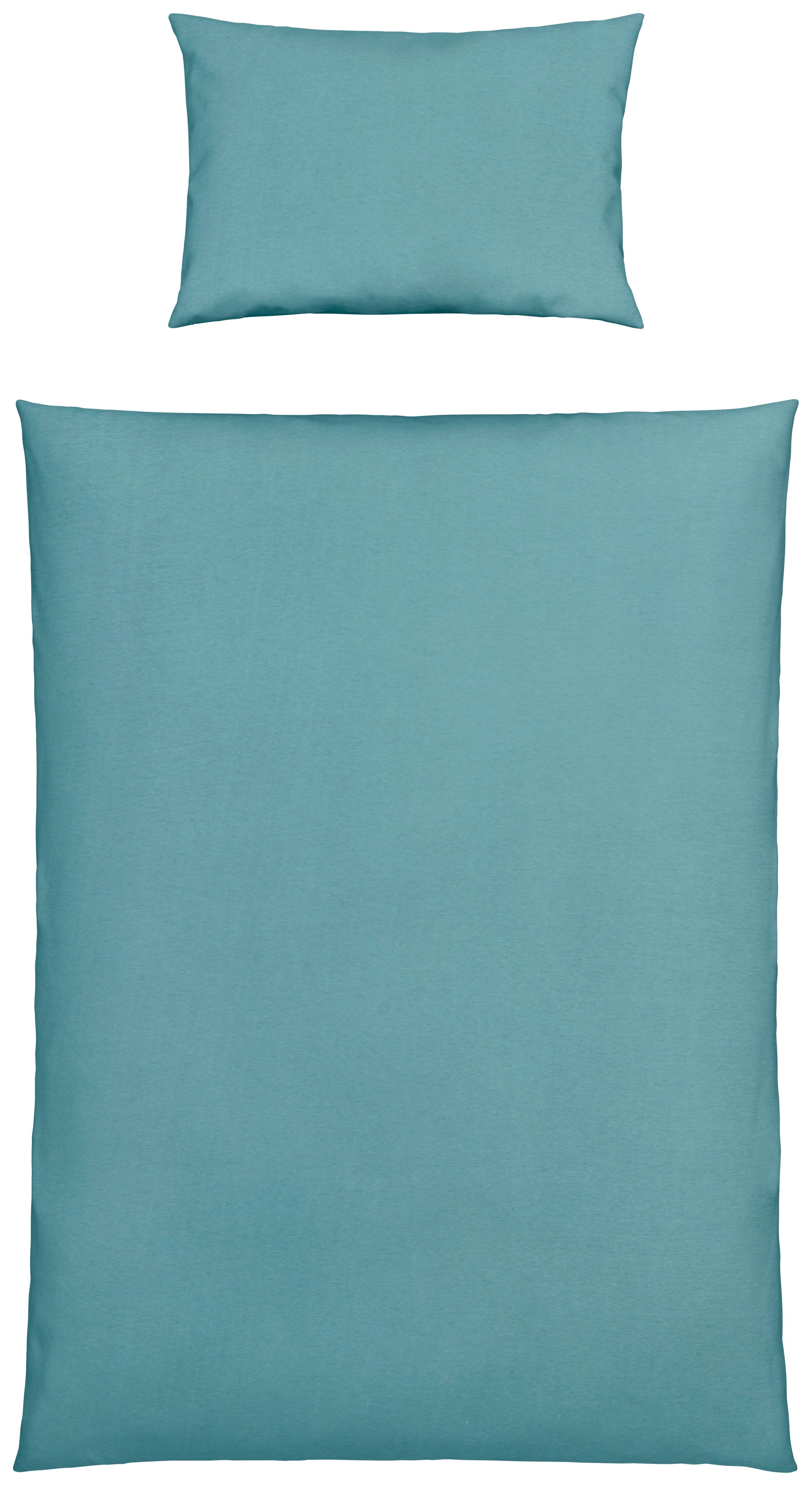 Kinderbettwäsche Toni in Jadegrün ca. 100x135cm - Jadegrün, MODERN, Textil (100/135cm) - Modern Living