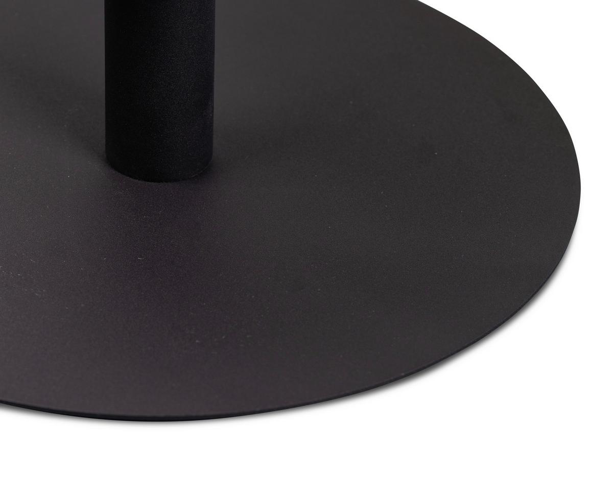 STOLIK KAWOWY IDA 2 - czarny, Design, materiał drewnopochodny/metal (60/60/37cm) - Xora