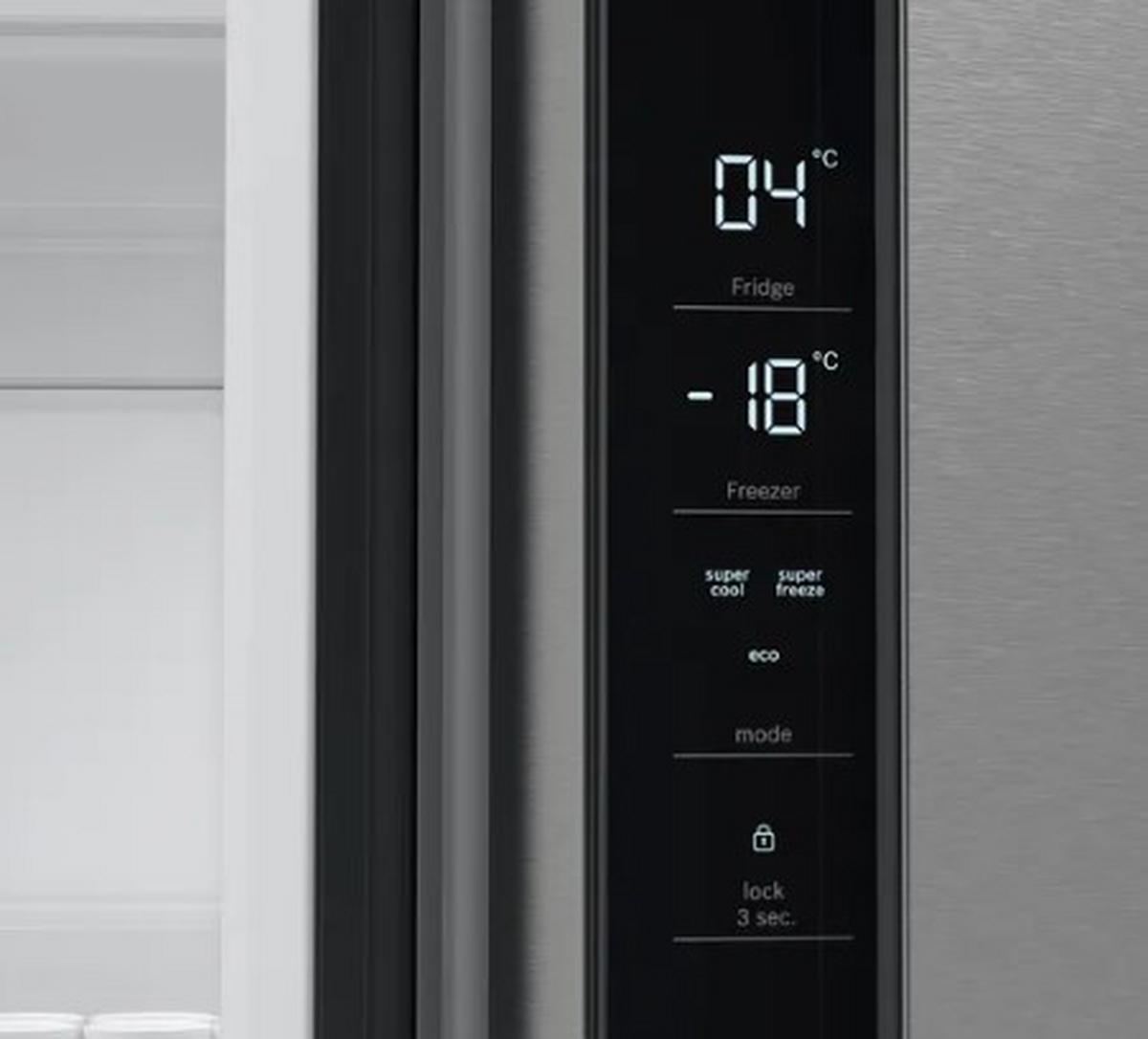 Kühl-Gefrier-Kombination KFN96VPEA - Edelstahlfarben, MODERN (90,5/183/73,1cm) - Bosch