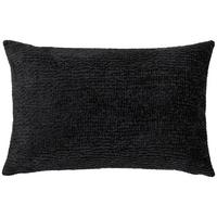 Kissenhülle Berti Schwarz ca. 40x60cm - Schwarz, Textil (40/60cm)