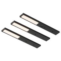 Unterbauleuchten-Set 418833 in Schwarz - Schwarz, Metall (19,7/2,5/0,6cm) - Vogt