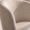 ARMLEHNSTUHL MAYLEA - Creme, MODERN, Holz/Textil (61/60,5/81cm) - Bessagi Home
