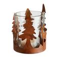 Suport Pentru Lumânare Pastilă Deer - ruginiu, sticlă/metal (7,5/10,5cm) Suport Pentru Lumânare Pastilă Deer - ruginiu, sticlă/metal (7,5/10,5cm)