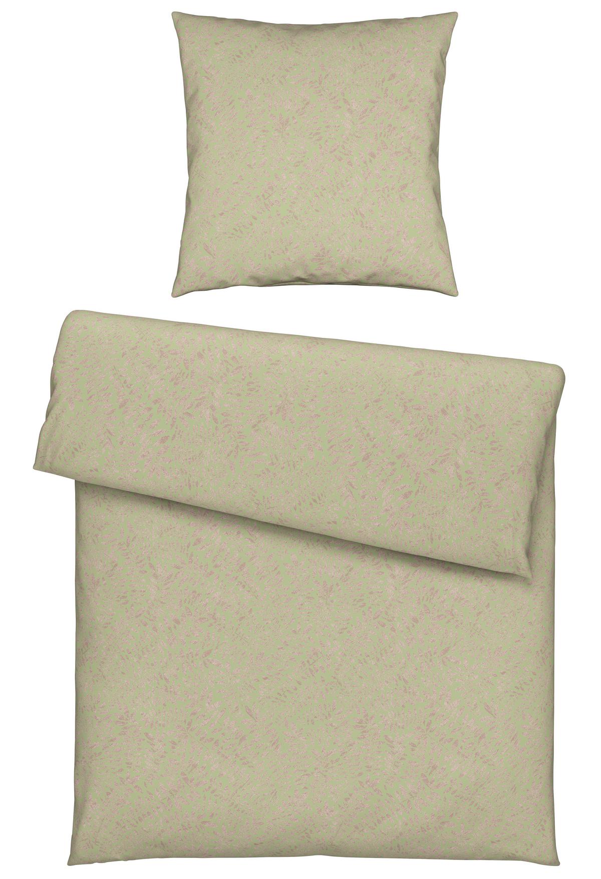 Bettwäsche Lorita Lindgrün ca. 135x200cm - Grün, Textil (135/200cm) - Modern Living