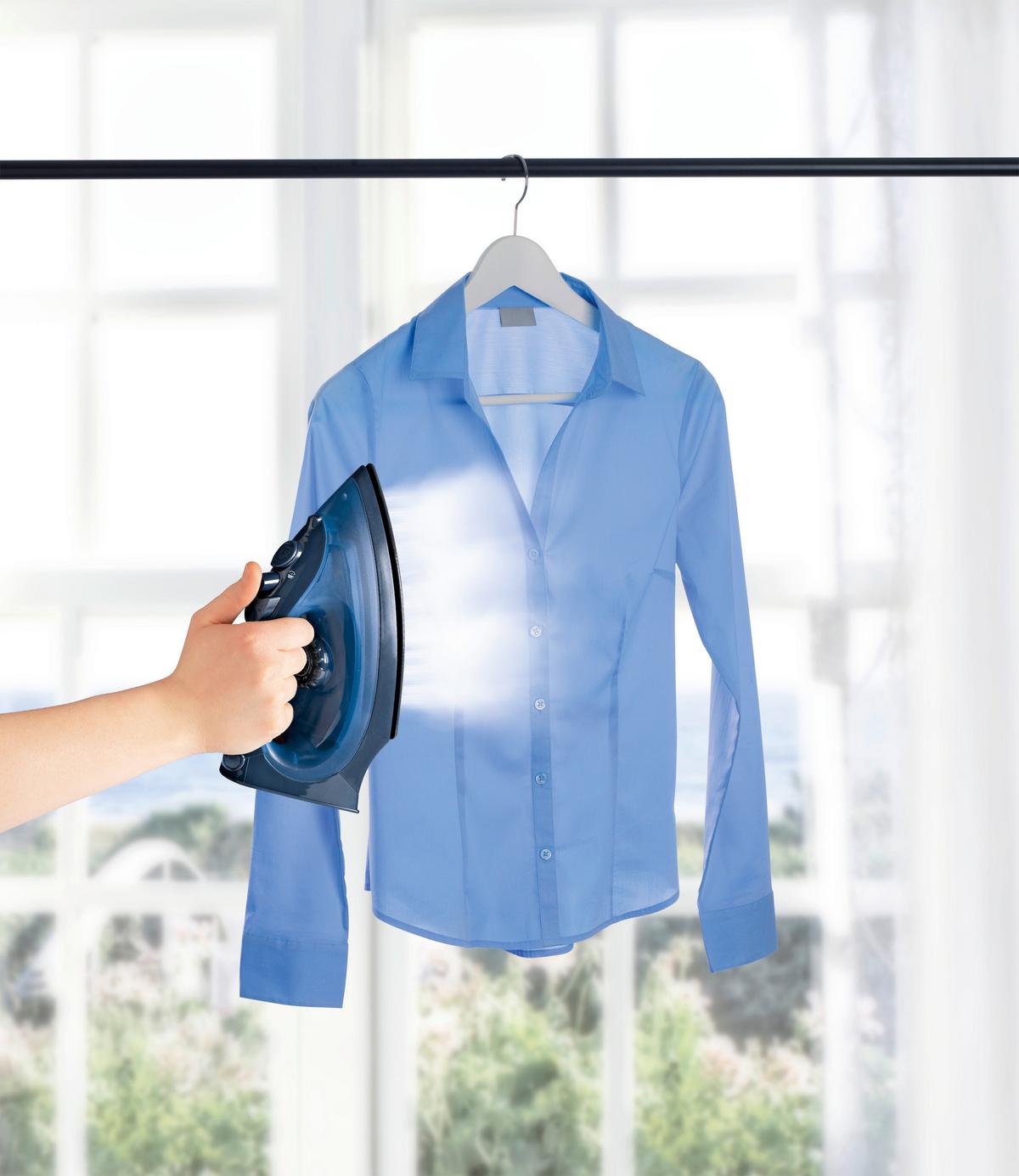 Dampfbügeleisen Cleanmaxx Blau max. 2200 Watt - Blau, Basics, Kunststoff/Metall (25/12/10cm)