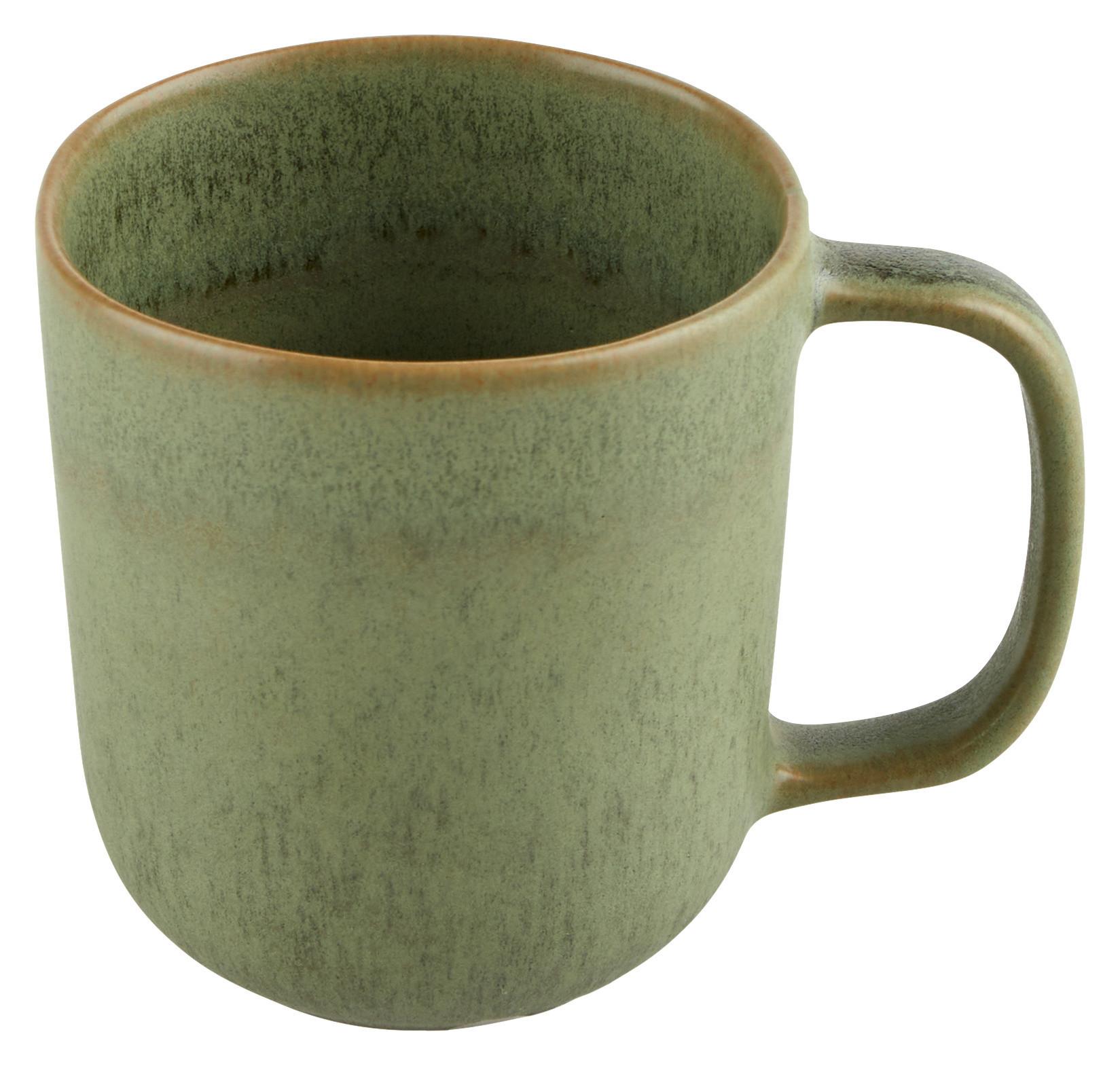 Kávésbögre Gourmet - sötétzöld, Modern, kerámia (12/8/10,5cm) - Premium Living