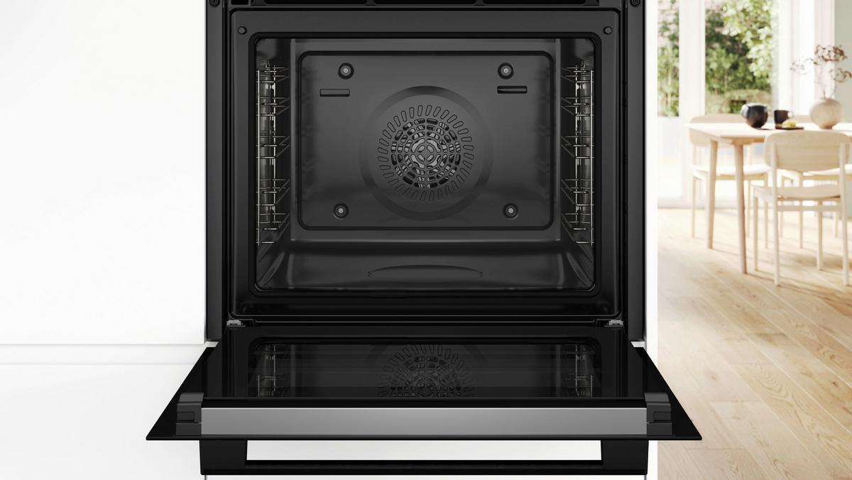 Backofenset HBD476ABM6 Schwarz - Schwarz, Glas/Metall (60cm) - Bosch