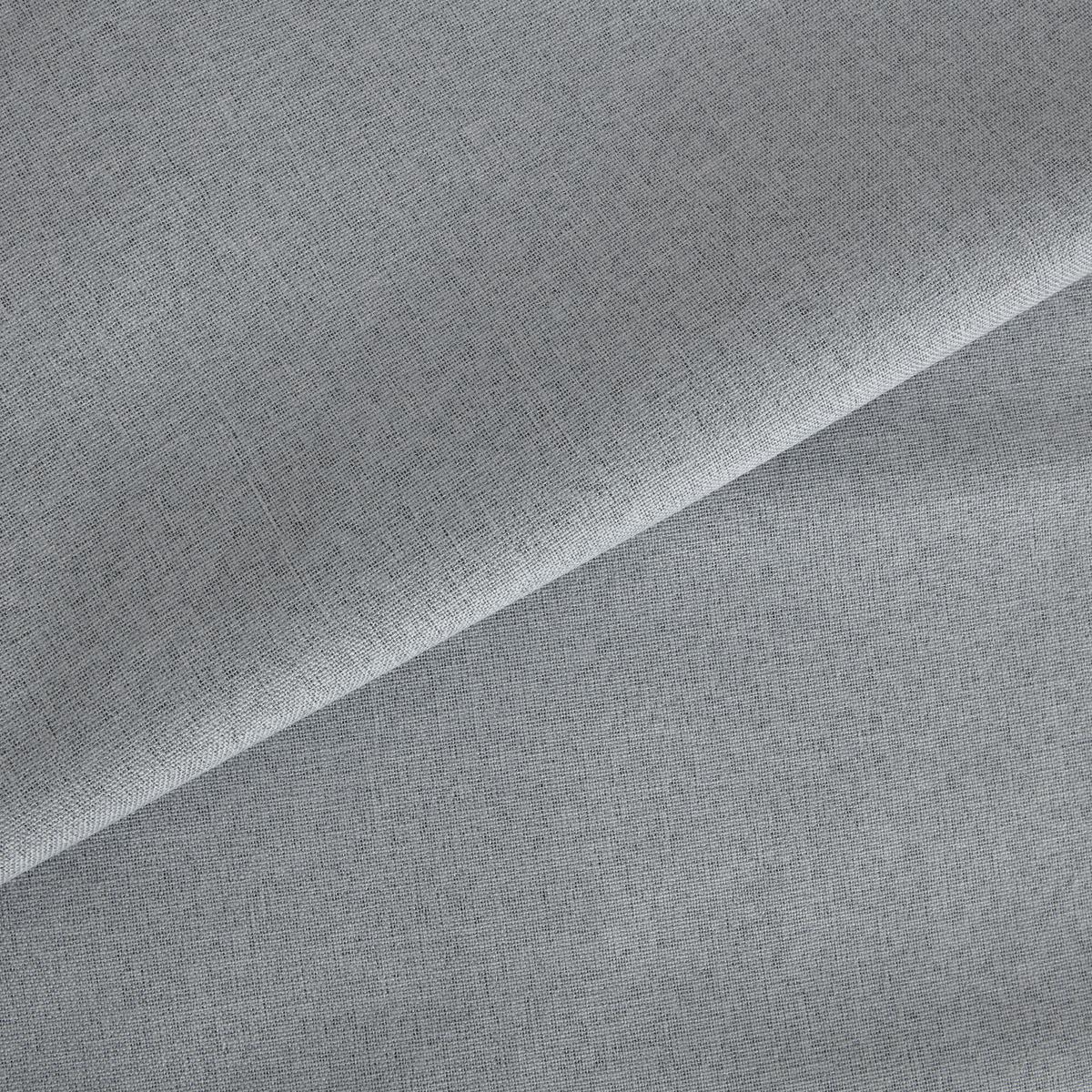 ZASŁONA GOTOWA 0171811 WARREN OCCULTANT GRIS - szary, Basics, tkanina (140/240cm)