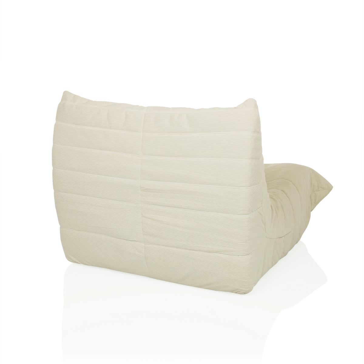 Naslanjač Sitzolo, Bež - bež, Moderno, tekstil (90/72/100cm) - MID.YOU