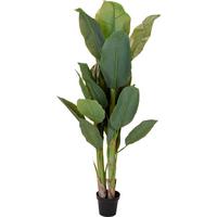 Plantă artificială Banana Tree - verde/negru, Basics, plastic (80/165cm)