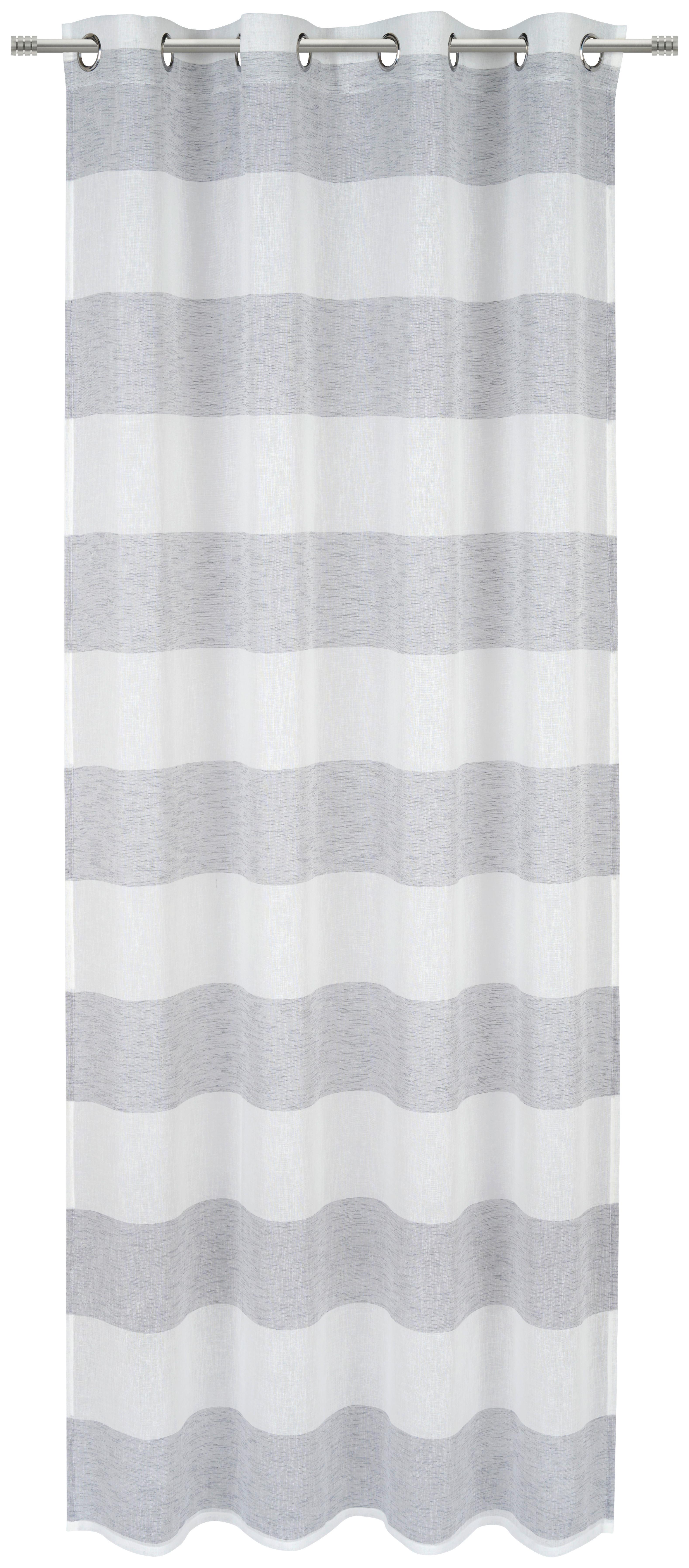 ZASŁONA NA PRZELOTKACH HENDRIK - szary, Design, tkanina (140/245cm) - Esposa