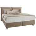 Pat Boxspring Fog - bej, textil (160/200cm) - Premium Living Pat Boxspring Fog - bej, textil (160/200cm) - Premium Living
