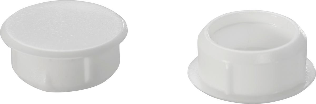 Dop de mascare Amelie - alb, plastic (0.9cm) - Modern Living