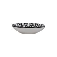 Dipschale Shiva Schwarz/Weiß - Schwarz/Weiß, LIFESTYLE, Keramik (10,1/2,4cm) - Mömax