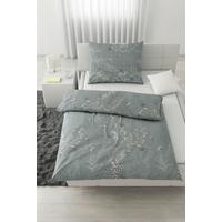 Lenjerie de pat Lina, cca. 140x200/50x70 cm - verde, Konventionell, textil (140/200cm) - Mömax