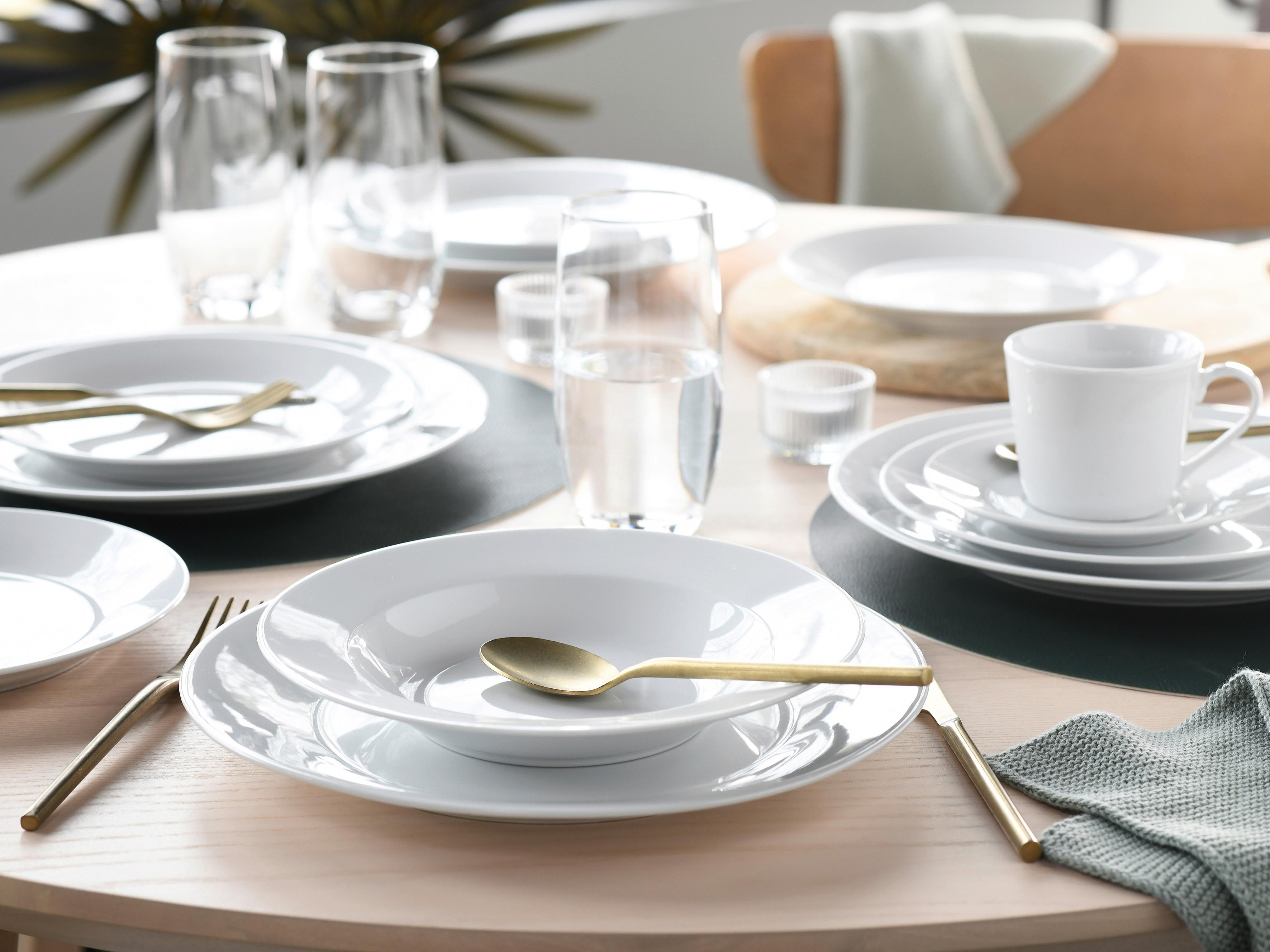 Kombinirani Servis Base, 30-Delni - bela, Basics, keramika - Creatable